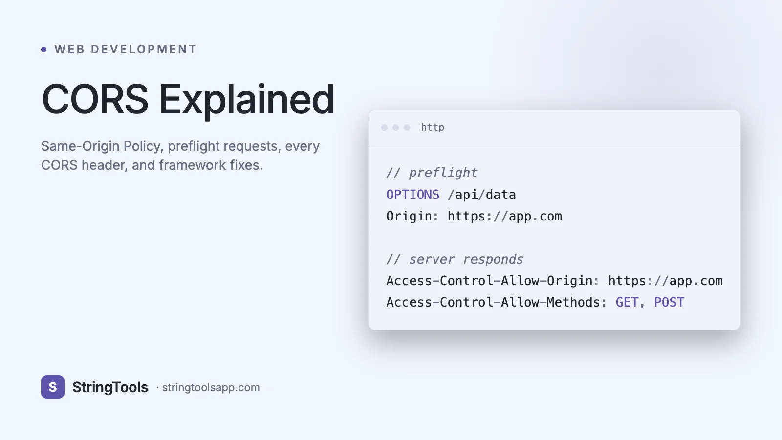 CORS Explained: Complete Guide to Cross-Origin Resource Sharing — cover
