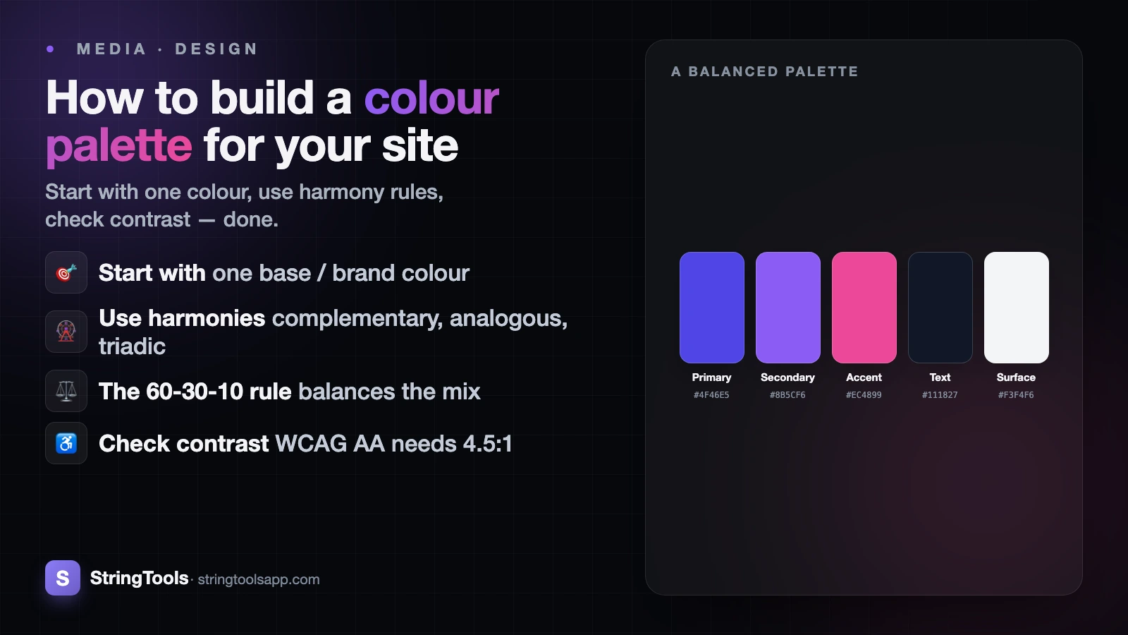 How to Build a Color Palette for Your Website — cover