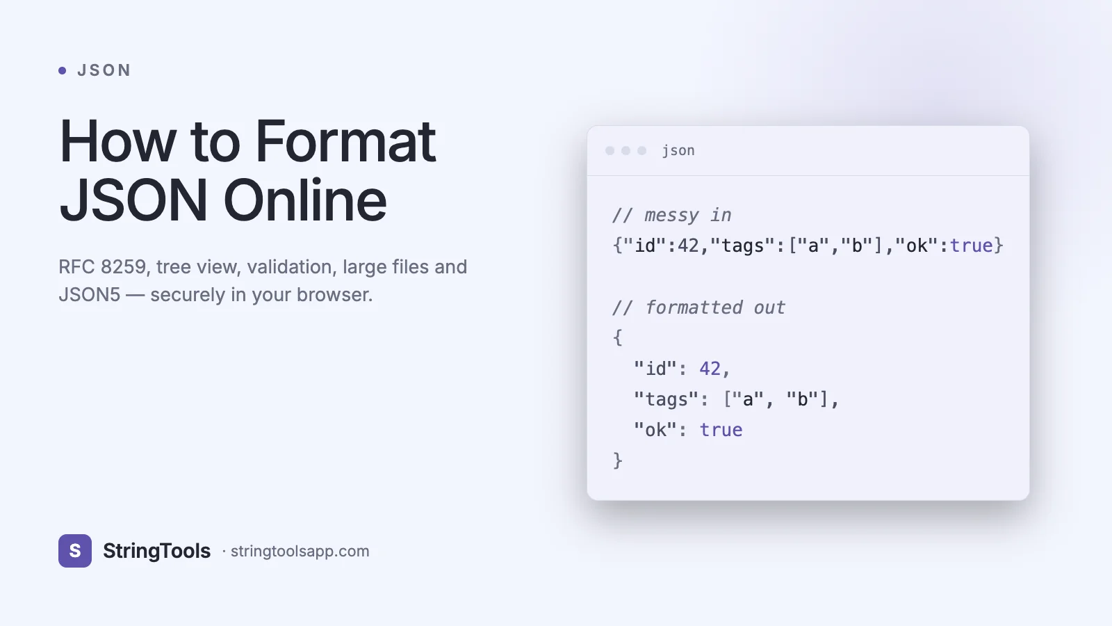 How to Format JSON Online: Complete Developer Guide for 2026 — cover