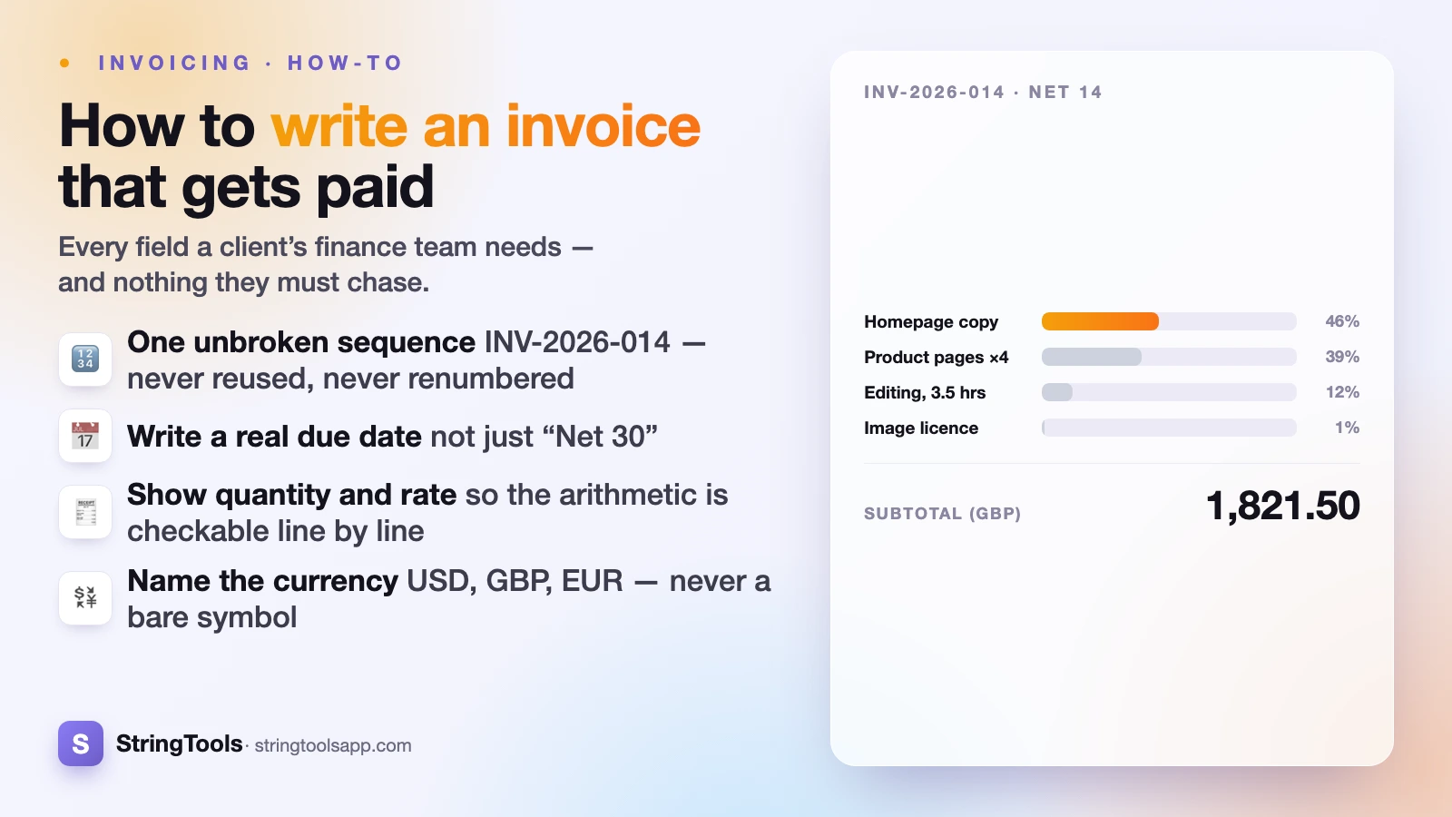 How to Write an Invoice (Freelancer's Guide) — cover