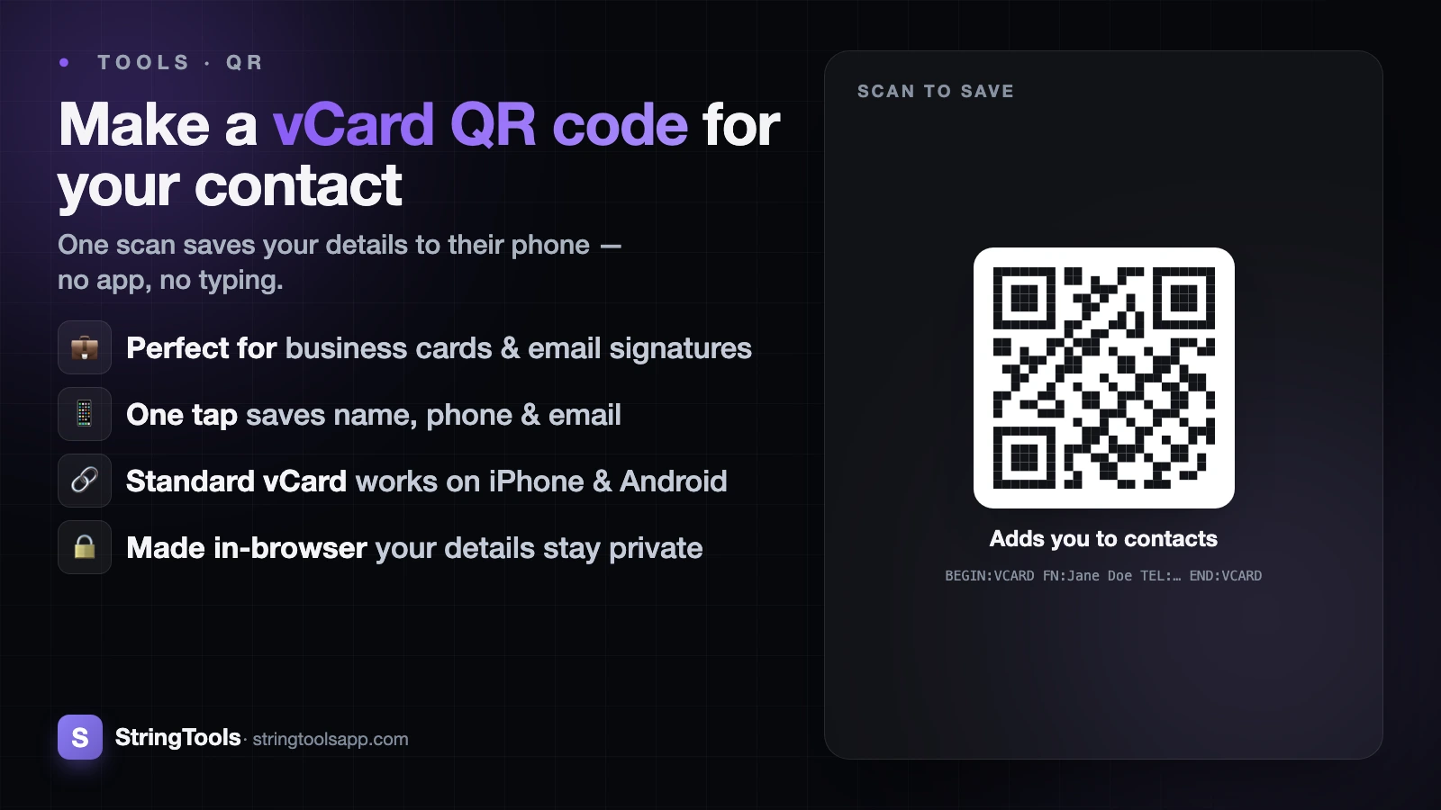 How to Make a vCard QR Code (Share Contacts Fast) — cover