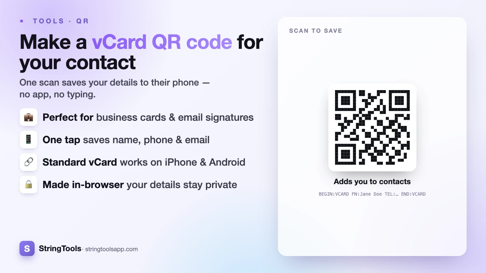 How to Make a vCard QR Code (Share Contacts Fast) — cover