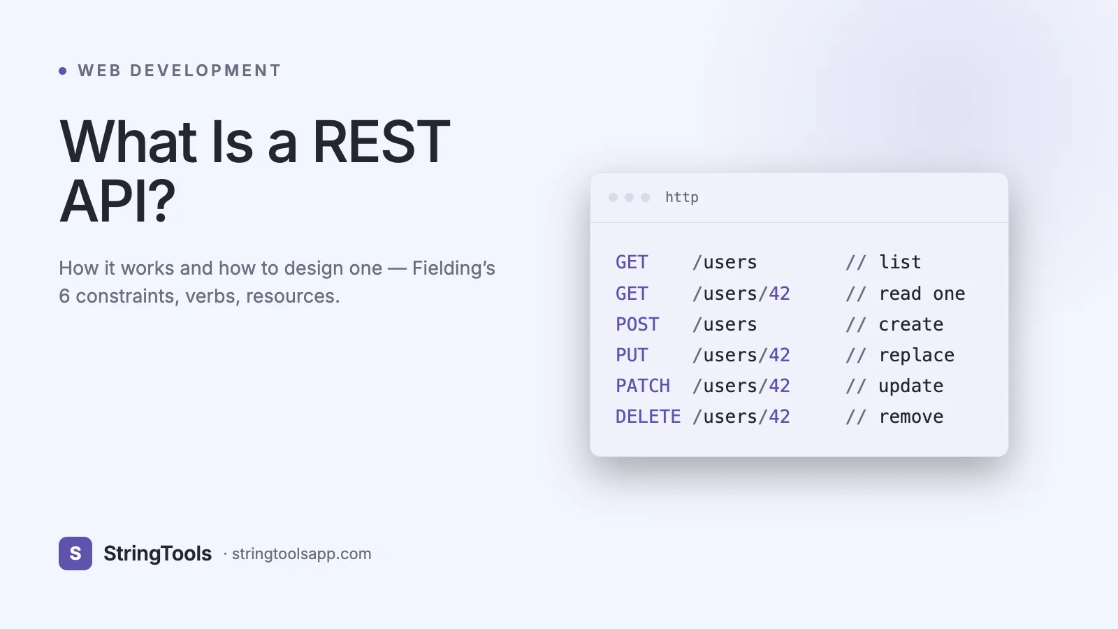 What is a REST API? Complete Beginner's Guide (2026) — cover